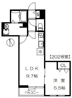 ＣａｓａＡｓｐｅｒａＪｉｙｕｇａｏｋａの間取り