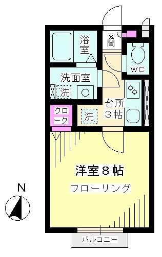 グリーンコートの間取り