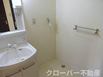 パインテイル D棟の洗面所