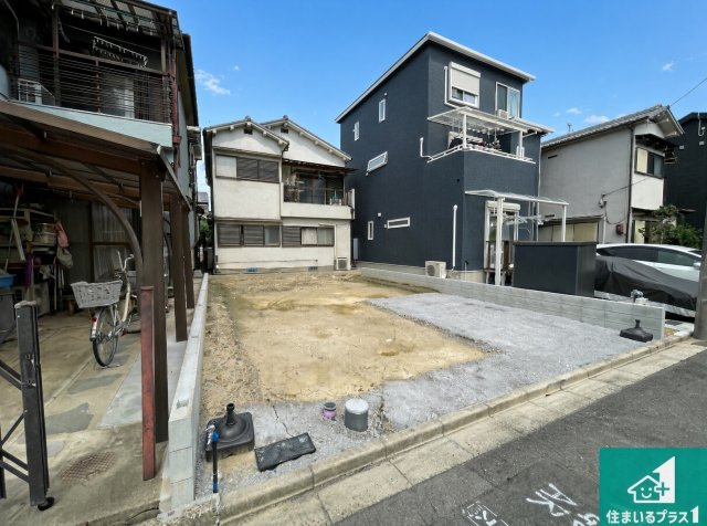 ■高槻市唐崎西　新築一戸建ての外観|現在建築中！落ち着いた街並みで新生活を始めることが出来そう！周辺の物件も併せてご紹介させて頂きます！