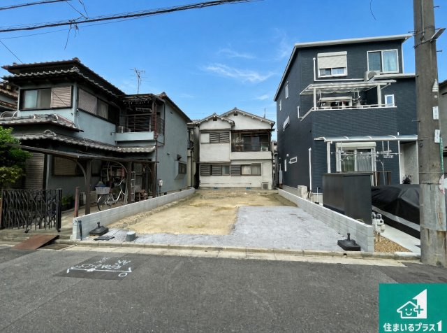 ■高槻市唐崎西　新築一戸建ての外観|現在の進捗状況です！順調に作業進行中、完成が待ち遠しいです！詳細の間取り等、お気軽にお問い合わせください！