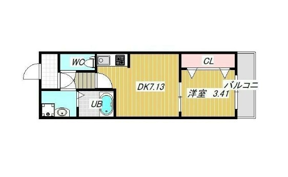 Belle terraceの間取り