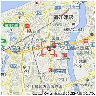 Ｓｋｙ Ｔｅｒｒａｃｅ石橋の地図|位置図