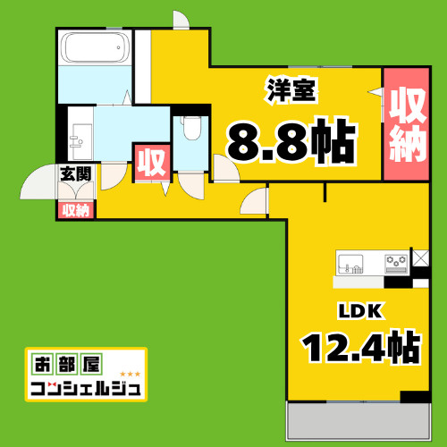 グランツⅠの間取り