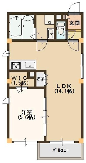 【間取り】 | ラシーネ　ヴァリエ　福島 | 図面・画像と現況が相違する時は現況を優先させていただきます。