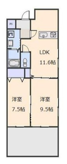【間取り】 | エスポワール | 間取りです。