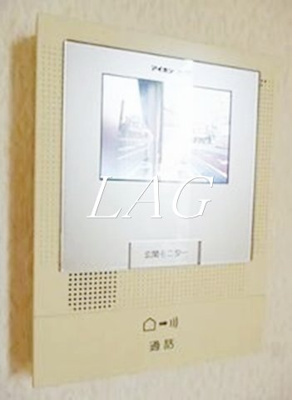 【セキュリティ】 | シティオザワⅡ | モニター付きインターホンです。
