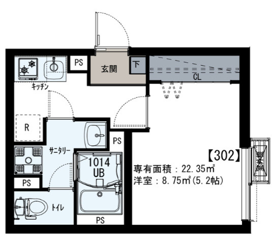 イクシオ南台の間取り