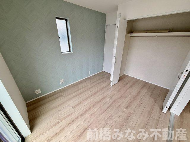 【新築】前橋市光が丘町　B号棟(全２棟)　ハートフルタウン　新築建売分譲の洋室|きれいな洋室です