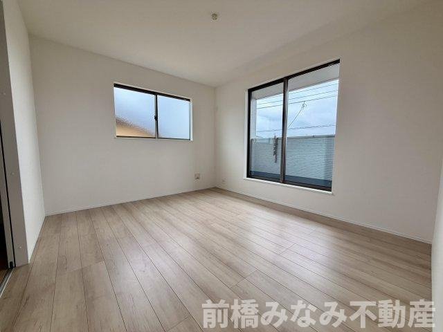 【新築】前橋市光が丘町　B号棟(全２棟)　ハートフルタウン　新築建売分譲の洋室|洋室です