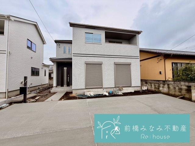 【新築】前橋市光が丘町　B号棟(全２棟)　ハートフルタウン　新築建売分譲の外観|外はこのようになっています