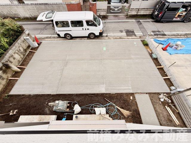 【新築】前橋市光が丘町　B号棟(全２棟)　ハートフルタウン　新築建売分譲の駐車場|車をお持ちの方に嬉しい駐車場付きの物件です