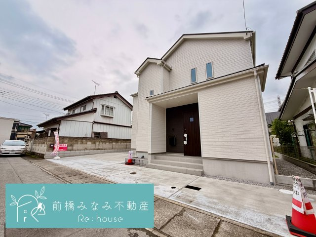 【新築】前橋市上新田町　限定１棟　ハートフルタウン　新築建売の外観|外観もきれいです