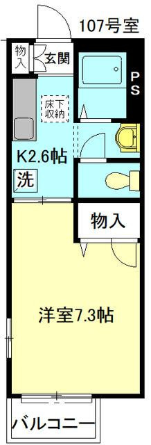 バースプレイスの間取り