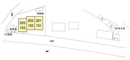 ダイアモンド・ティアラの区画図