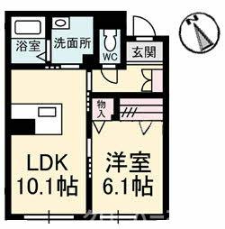 ベレオ ミルフィオーレの間取り