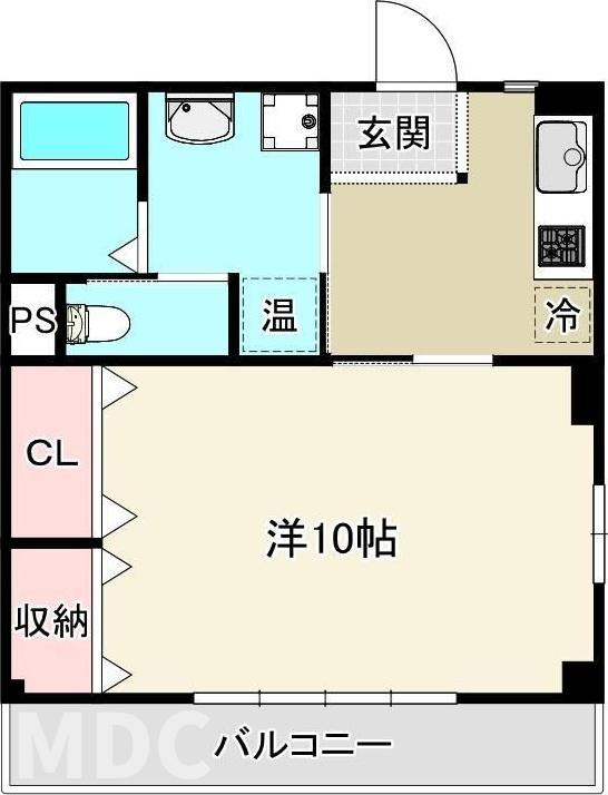シュール南佐古の間取り