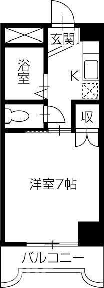佐古一番町ハイツＡ館の間取り