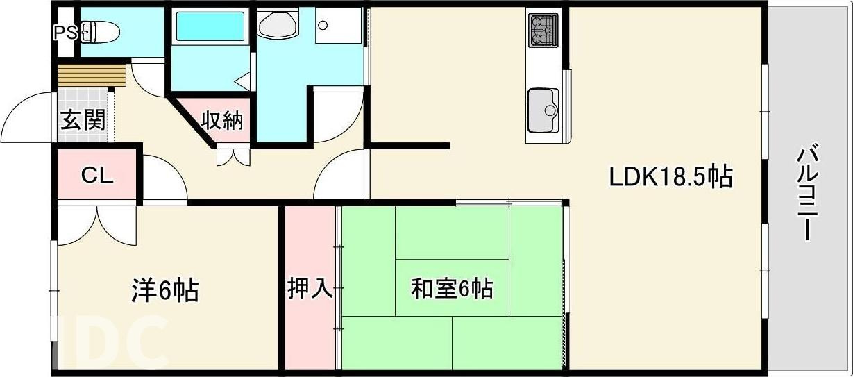 アップルコートの間取り