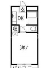 メゾンプリンスの間取り