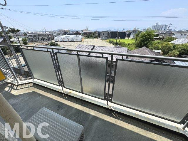 第1サニーハイツのバルコニー
