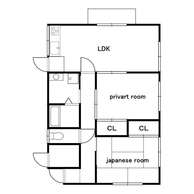 三木戸建の間取り