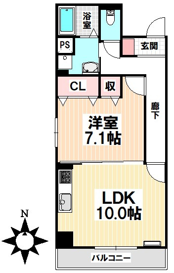 【間取り】 | グレース新瑞
