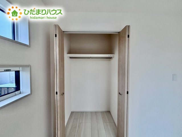 上尾市井戸木3丁目　新築戸建　ブルーミング01の収納