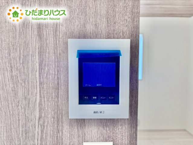 上尾市井戸木3丁目　新築戸建　ブルーミング01の防犯設備