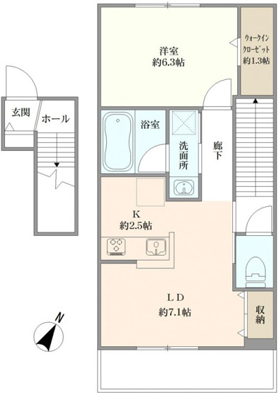 【間取り】 | ポルク上河原