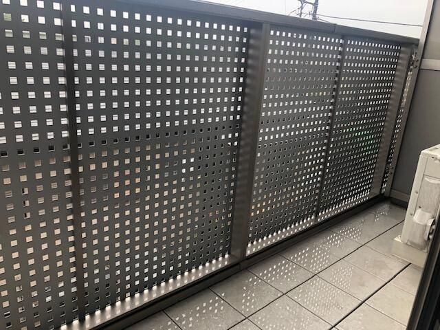メゾンガルバードのバルコニー