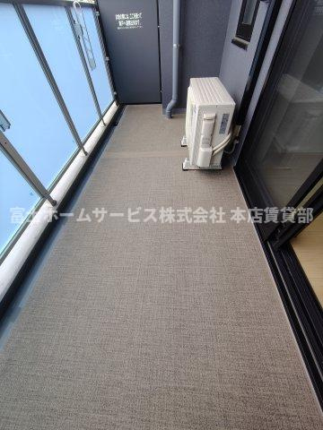 サザンネスト住ノ江駅前のバルコニー