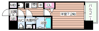【間取り】 | クリスタルグランツOSAKA WEST GATE