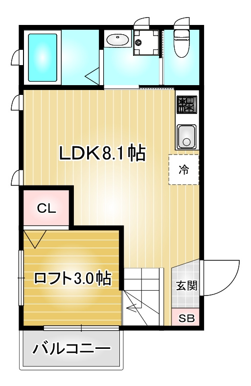 PrimeⅣ｜名古屋市の賃貸ならMy賃貸の間取り|PrimeⅣ