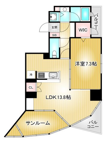 プロシード金山2｜名古屋市の賃貸ならMy賃貸の間取り|プロシード金山2