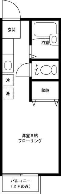 バウム白山の間取り