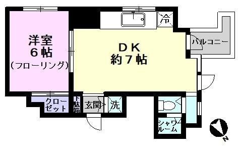 サン・ムーン石原の間取り