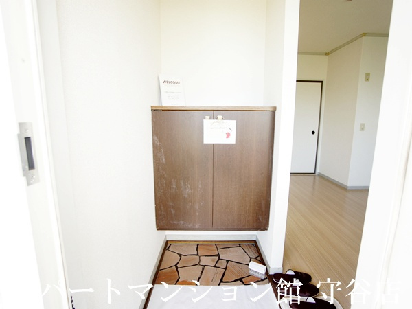 シルキーハイツの玄関