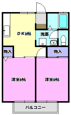 シルキーハイツの間取り