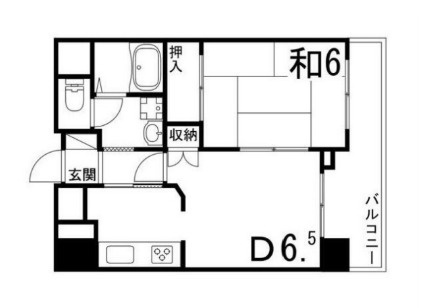 クリーンピア南大路時計台の間取り