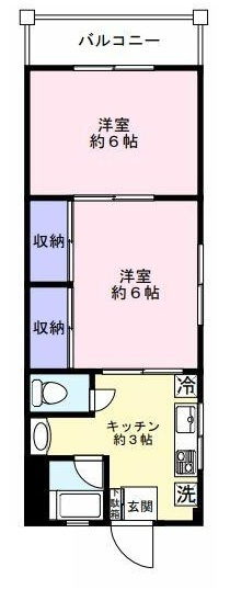 【間取り】 | 反転タイプです。