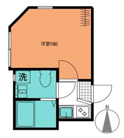 フローレジデンス北千住の間取り