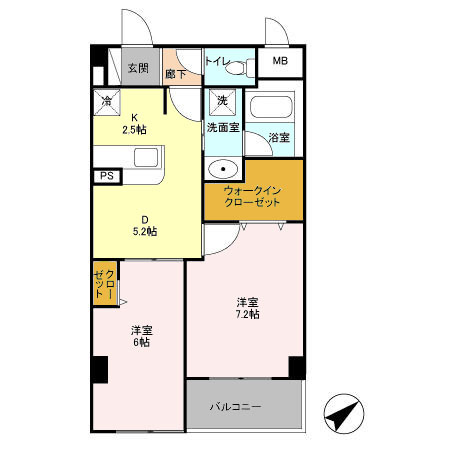 フォレンツタワー文京千石の間取り