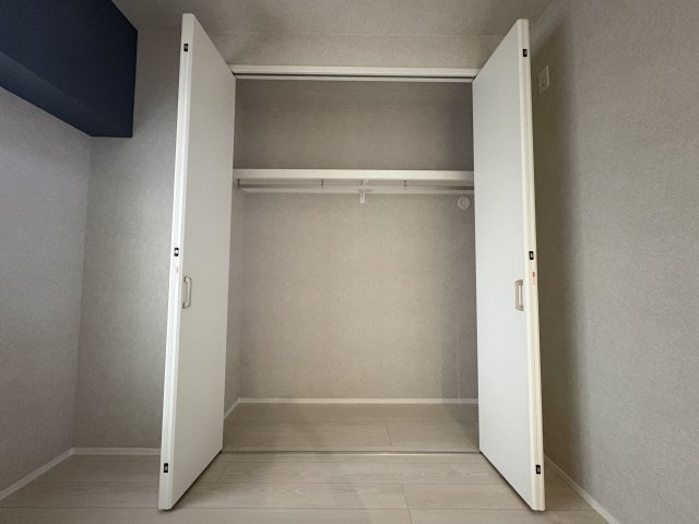 ホワイトキャッスル二島の収納|使い勝手の良いクローゼットを完備！お部屋をすっきり保てます♪
