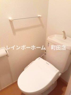 エスポワール南林間※初期費用分割あと払いサービス利用可能物件のトイレ