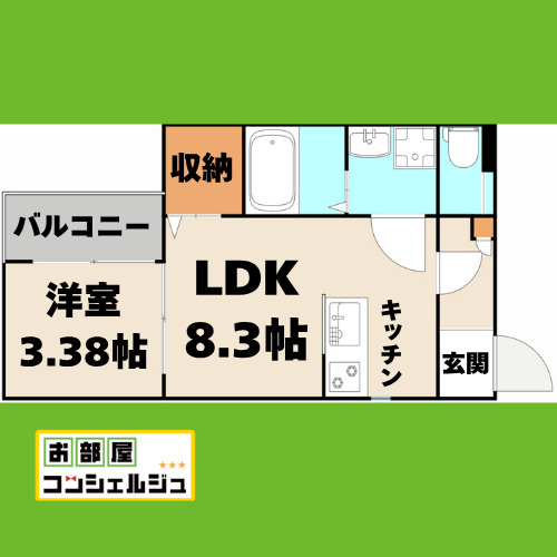 Taste八田の間取り