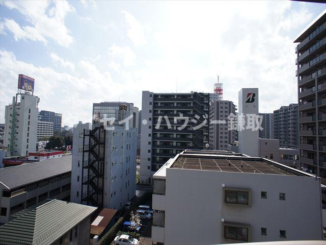 カムフォート登戸Ⅱの展望|前に遮る建物はありません♪