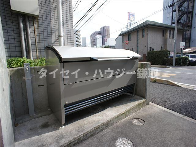 カムフォート登戸Ⅱのその他共用部分|敷地内にゴミ置き場あります