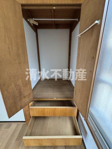芹澤ハイツBの収納|☆当日内見可能☆仲介手数料相談可☆清水不動産までお気軽にお問い合わせください☆