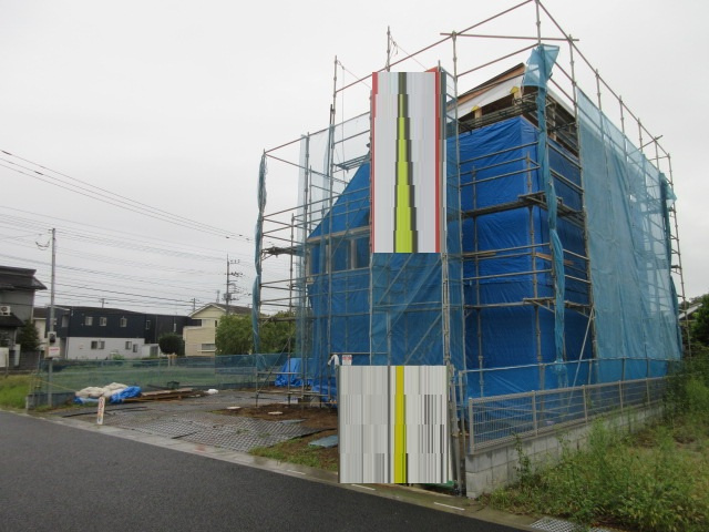 【仲介手数料無料】新築戸建　東松山市松山町3-6の前面道路含む現地写真